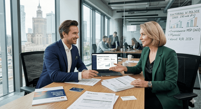 Faktoring pod lupą: jak firmy w Polsce finansują sprzedaż z odroczonym terminem